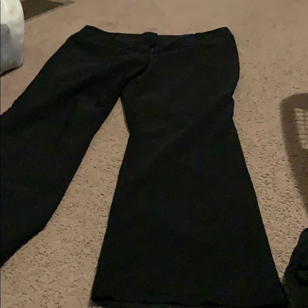 Black dress pants